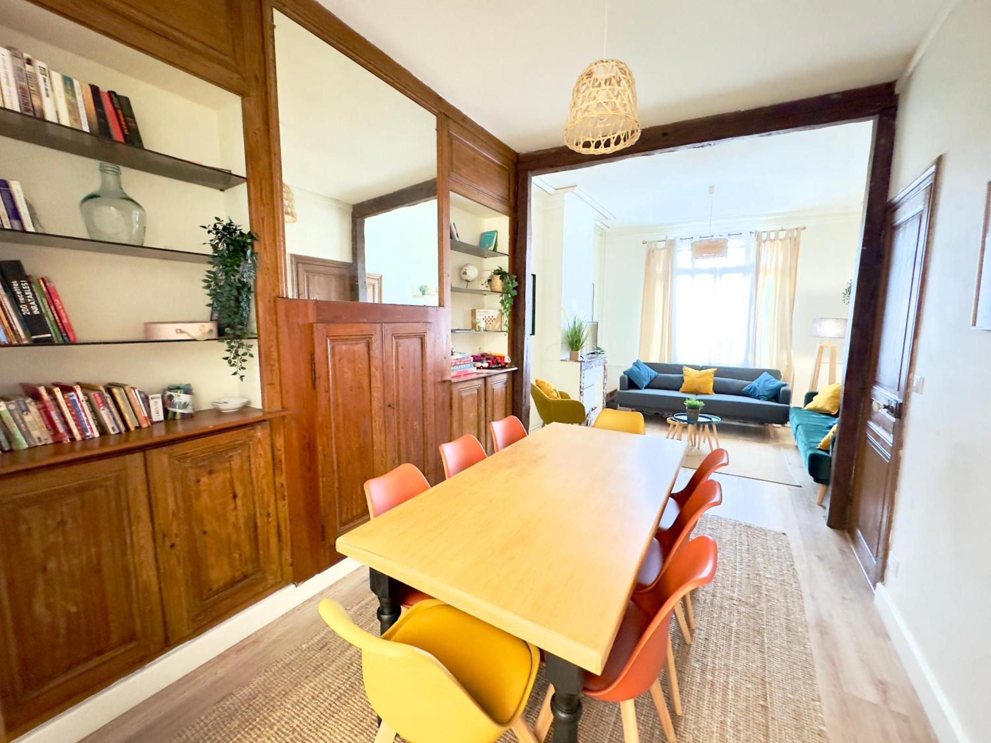 4 Chambres - Grande Maison - Parking - Jardin Амиен Екстериор снимка